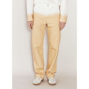 Lanvin Men Gradient-Effect Twisted Jeans